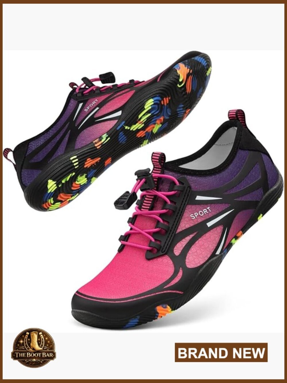 Water Shoes for Men Women Quick Dry Barefoot Aqua Socks for Hiking Surfing